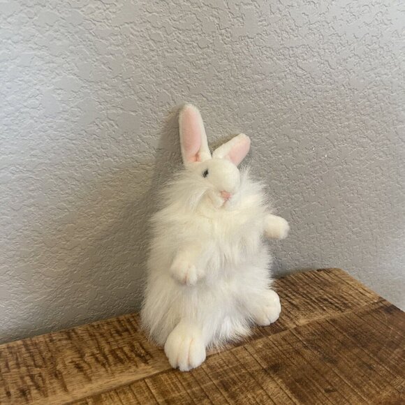 Vintage 1996 Bunny Rabbit Manhattan Toy Company Plush Rabbit Stuffed Animal - Picture 12 of 13